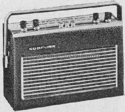 Portable K920906; Südfunk-Apparatebau, (ID = 443256) Radio