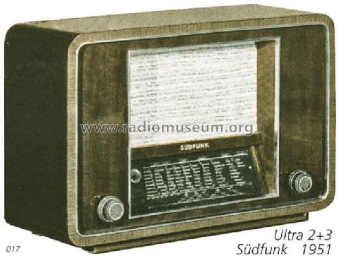 Ultra 2 2 W; Südfunk-Apparatebau, (ID = 2468) Radio