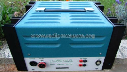 Power Amplifier A51; Sugden, J.E., (ID = 2440420) Ampl/Mixer