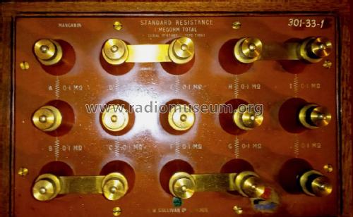 Standard Resistance T1063; Sullivan, H.W., (ID = 2897628) Equipment