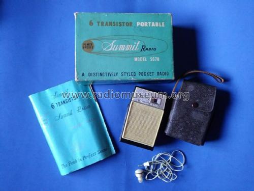 6 Transistor S678; Summit International (ID = 2409210) Radio