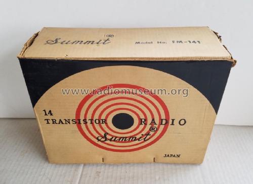 FM/AM 14 Transistor FM-141; Summit International (ID = 2320144) Radio