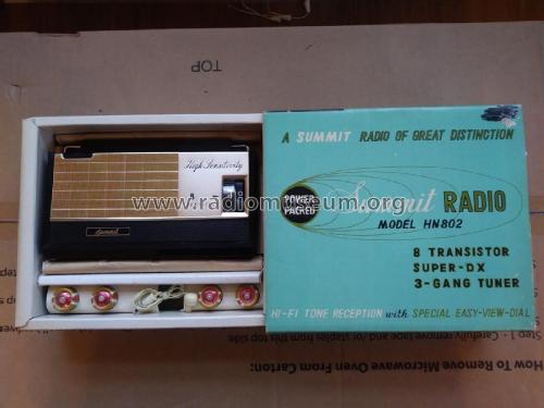 Hi Sensitivity 8 Transistor HN-802; Summit International (ID = 2321905) Radio