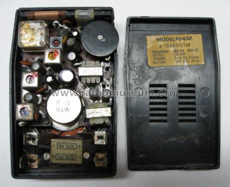 Playboy HI-Fi Transistor Six PB-657; Unknown - CUSTOM (ID = 856341) Radio