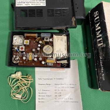 Ten Transistor S111 ; Summit International (ID = 2868712) Radio