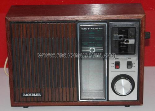 Rambler - Solid State FM-AFC/AM Table Radio RMF-207; Rambler brand, Sun (ID = 1747702) Radio