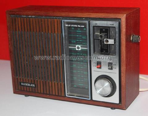 Rambler - Solid State FM-AFC/AM Table Radio RMF-207; Rambler brand, Sun (ID = 1747705) Radio