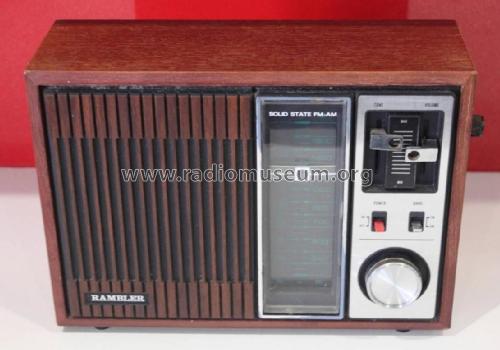 Rambler - Solid State FM-AFC/AM Table Radio RMF-207; Rambler brand, Sun (ID = 1747706) Radio