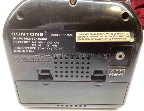 AM/FM Juke Box Radio RR5900; Suntone where (ID = 2991844) Radio