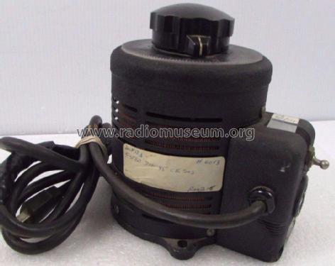 Powerstat Var. Autotransformer 116; Superior Electric Co (ID = 1970368) Fuente-Al