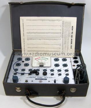 Rapid Tube Tester 820; Superior Instruments (ID = 1614981) Equipment