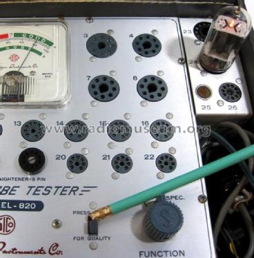 Rapid Tube Tester 820; Superior Instruments (ID = 1614989) Equipment