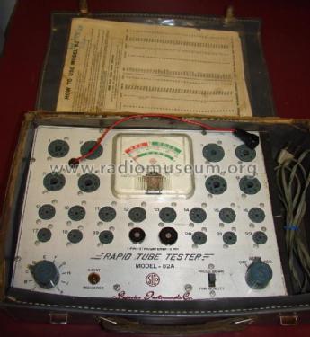 Rapid Tube Tester 82A; Superior Instruments (ID = 1801811) Equipment