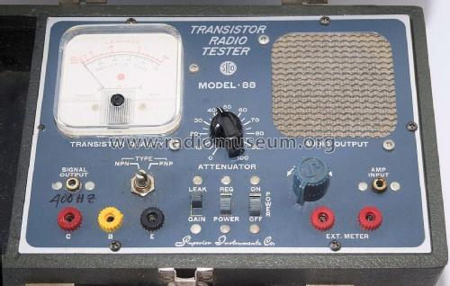 Transistor Radio Tester 88; Superior Instruments (ID = 2772850) Equipment