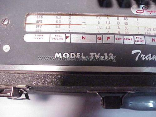 Trans-Conductance Tube Tester TV-12; Superior Instruments (ID = 784848) Equipment