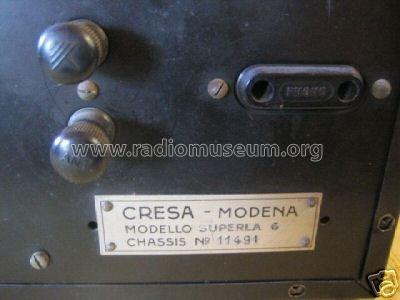 6; Superla - Cresa; (ID = 316819) Radio