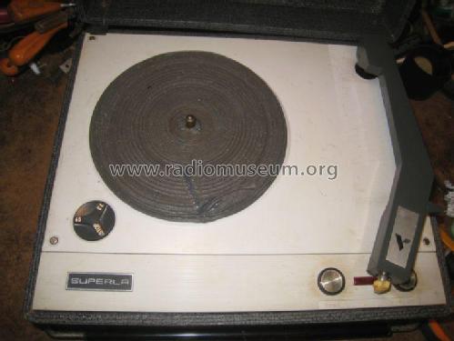 Plattenspieler - Phonograph unbekannt - unknown ; Superla - Cresa; (ID = 1922970) R-Player