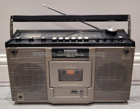 FM/MW/LW/SW Stereo Cassette Recorder CRS-2104; Superscope, Geneva (ID = 2874292) Radio