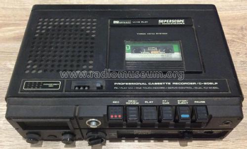 Professional Cassette Recorder C-206LP; Superscope, Geneva (ID = 2931421) R-Player