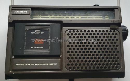 Radio Cassette Recorder CR-1053S; Superscope, Geneva (ID = 2994999) Radio