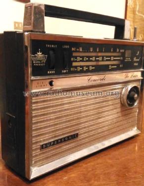 Concorde De Luxe PR83; Supersonic Chassay (ID = 2367828) Radio