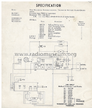 Transistor Battery Radio-Gramophone CRG62 ; Supersonic Chassay (ID = 2762451) Radio