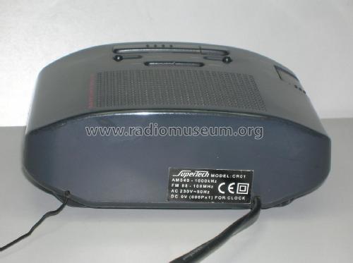 Digital Alarm Clock Radio CR01; SuperTech (ID = 2688823) Radio