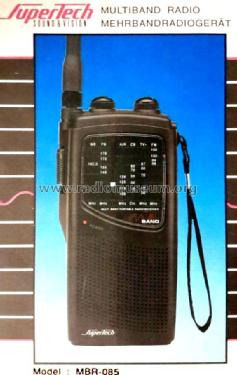 Multi Band Portable Radio Receiver MBR-085; SuperTech (ID = 2649953) Radio