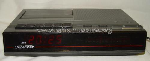 unknown clock radio recorder; SuperTech (ID = 543311) Radio