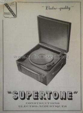 Électrophone Electro-Quality Ch= Duplex; Supertone, Waltham (ID = 2517626) R-Player