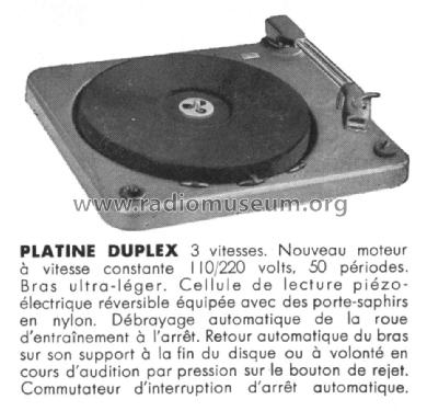 Platine Duplex 55; Supertone, Waltham (ID = 1940965) R-Player