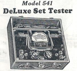 Super Sensitive Set Tester 541-S; Supreme Instruments (ID = 206361) Equipment