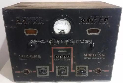 Signal Generator 561; Supreme Instruments (ID = 2139097) Ausrüstung