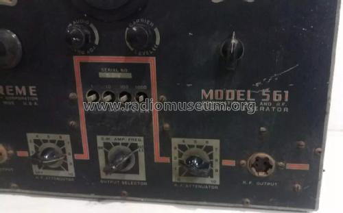Signal Generator 561; Supreme Instruments (ID = 2139099) Ausrüstung