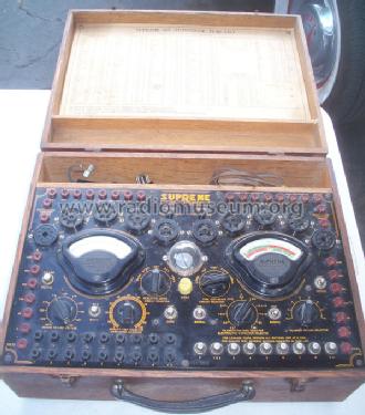 Automatic Tube Tester 385; Supreme Instruments (ID = 1147438) Ausrüstung