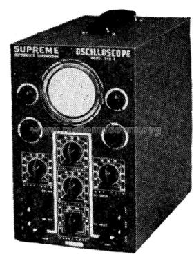 Oscilloscope 546-A; Supreme Instruments (ID = 1216912) Equipment