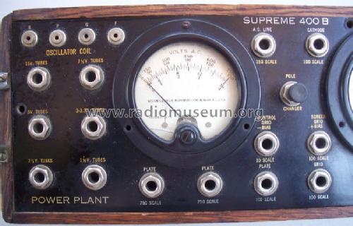 Radio Diagnometer 400-B; Supreme Instruments (ID = 1119993) Equipment