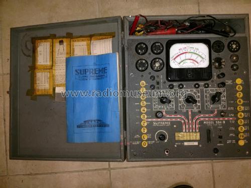 Set Tester 504-B; Supreme Instruments (ID = 2426805) Ausrüstung