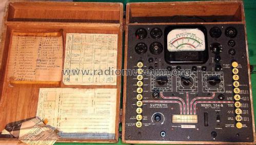 Set Tester 504-B; Supreme Instruments (ID = 3122228) Equipment