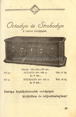 Octadyn SRT; Süss Nándor (ID = 2236967) Radio