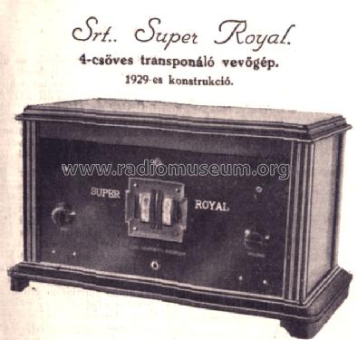 Super Royal ; Süss Nándor (ID = 477705) Radio