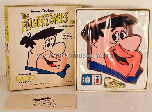 The Flintstones Transistor Radio Solid State; Sutton Associates (ID = 1236523) Radio