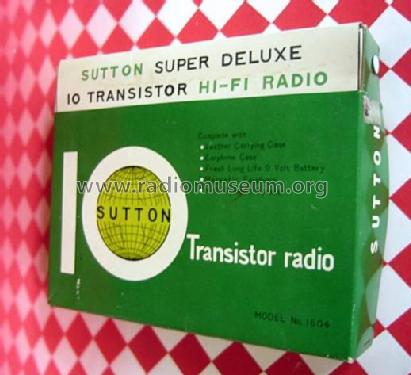 10 Transistor 1604; Sutton Electronic Co (ID = 513126) Radio