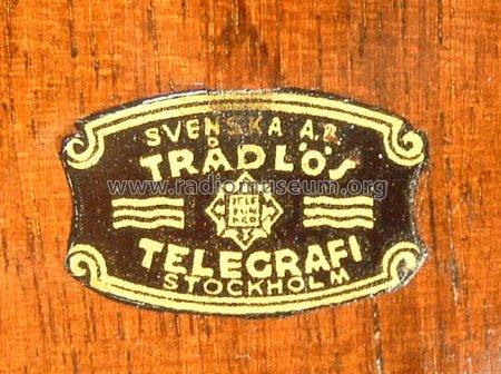33WLe; Svenska AB Trådlös (ID = 851433) Radio