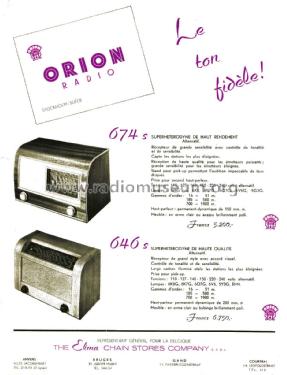 646s; Svenska Orion; (ID = 2761911) Radio