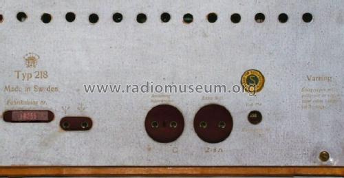 218; Svenska Orion; (ID = 994175) Radio