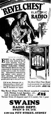 Revel Chest Electric Three; Swain & Co. Ltd.; (ID = 2056290) Radio