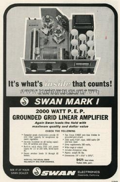 Linear Amplifier Mark I ; Swan Electronics, (ID = 3013084) Amateur-D