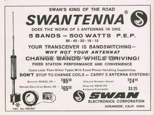 Swantenna 45, 55; Swan Electronics, (ID = 3036232) Antenny