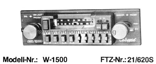 Calypso W-1500 ; Swing Electroimpex (ID = 1189386) Car Radio